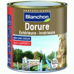 DORURE DÉCORATIVE - INTÉRIEUR EXTÉRIEUR - ACRYLIQUE - 0,5 L - OR RICHE BLANCHON