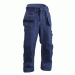 PANTALON DE TRAVAIL ARTISAN HIVER MARINE TAILLE 52 - BLAKLADER
