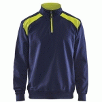 SWEAT COL CAMIONNEUR BICOLORE TAILLE S - BLAKLADER