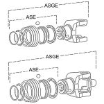 VERROUILLAGE ASGE DIA.55 AG172 1''3/8 6C-21C