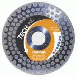 DISQUE PIERRE, MARBRE, PVC-JANTES ET TÔLE À DÉPÔT ELECTROLYTIQUE-COUPE ET CHANFREINAGE-125 OU 230MM
