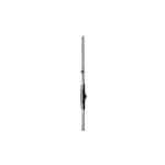 FERCO - CRÉMONE VERROU F7,5 AJUSTABLE LONGUEUR 1850MM COTE D 600MM 3 GALETS G-13237-18-0-1 - NOIR