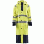 MANTEAU DE PLUIE HAUTE VISIBILITÉ NIVEAU 1 TAILLE M - BLAKLADER