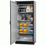 ARMOIRE SÉCURITÉ Q-CLASSIC-30 Q30.195.086.WD GRIS/JAUNE - MANUTAN COLLECTIVITÉS