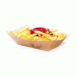 BARQUETTE 1200 G FEEL GEEN 12X8.1X5 CM KRAFT NATUREL (VENDU PAR 800)