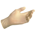GANTS JETABLES LATEX POUDRÉS 1ER PRIX TAILLE 7, BOITE DE 100