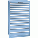 LISTA - ARMOIRE À TIROIRS (HXLXP) 145 X 87 X 72,5 CM KEY LOCK R5012