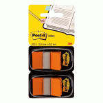 MARQUE-PAGES LARGE ORANGE POST-IT - BLOC DE 100 FEUILLES