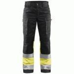 PANTALON HAUTE VISIBILITÉ STRETCH FEMME TAILLE 44 - BLAKLADER