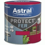 PEINTURE ROUGE PHARE PROTECTRICE DES MÉTAUX FERREUX