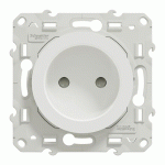 PRISES DE COURANT ODACE À VIS 16A CONNEXION RAPIDE 2P BLANC - SCHNEIDER ELECTRIC - S520033
