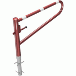 BARRIÈRE PIVOTANTE À BÉTONNER POUR CADENAS - 1500 MM - SCHAKE
