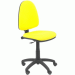 CHAISE DE BUREAU BETETA SANS ACCOUDOIRS - JAUNE - PIQUERAS Y CRESPO