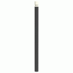 POTELET VITYL PMR TÊTE GORGES MÉT HTR 1.20M Ø76MM GRIS 7016 - BUTON DESIGN