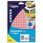 AGIPA ETUI DE 2940 PASTILLES ROUGE DIAMÈTRE 8 MM