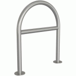 ARCEAU ROND ACIER INOX À CHEVILLER AVEC BARRE TRANSVERSALE - SCHAKE