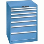 ARMOIRE BLEU CAP. 717X725X850 AVEC 7 TIR. 200KG _ 78.642.040 - LISTA