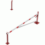 BARRIÈRE PIVOTANTE À CHEVILLER AVEC BLOCAGE -3500MM - SCHAKE