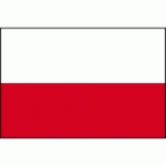 DRAPEAU POLOGNE : DIMENSIONS - 50 X 75 CM