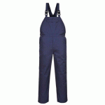 LOT DE 2 - PORTWEST C875 COTTE À BRETELLES BURNLEY MARINE - TAILLE XL