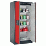 ARMOIRE SÉCURITÉ Q-PEGASUS-90 Q90.195.090.WDAC GRIS/ROUGE - ASECOS