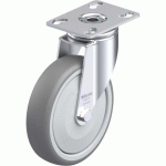 BLICKLE - ROULETTE PIVOTANTE Ø 125MM BANDAGE CAOUTCHOUC TPE 120KG - LKPA-TPA 126KF
