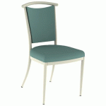 CHAISE 550 ALU ASS/DOS GINKGO VERT - 4P BEIGE 1013 - MOBIDECOR