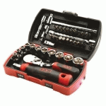 COFFRET POCKET 39 OUTILS 1/4'' - SAM