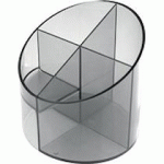 CORBEILLE À PAPIER 'THE JOY', PP, 13 LITRES, BLANC - LOT DE 6