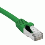 CORDON RJ45 CATÉGORIE 6 F/UTP LSOH SNAGLESS VERT - 10 M - CUC