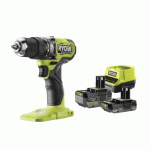 PERCEUSE À PERCUSSION BRUSHLESS 18V ONE+™ + 2 BATTERIES 2/4AH + SAC DE TRANSPORT - RPD18BL1-2C42S RYOBI