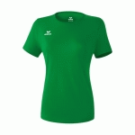 T-SHIRT FONCTIONNEL TEAMSPORT - ERIMA - CASUAL BASIC FEMME ÉMERAUDE