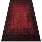 TAPIS EN LAINE OMEGA NAKBAR ORIENTAL - RUBIS RED 200X300 CM