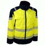 VESTE DE TRAVAIL HAUTE VISIBILITÉ - CLASSE 2 XXXL VITAM - SINGER SAFETY