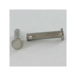 GOUPILLE TÊTE PLATE 4X20 PERCÉE 2 INOX A4 CONDITIONNEMENT: 100 PIÈCES