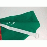 DRAPEAU TURKMÉNISTAN : DIMENSIONS - 50 X 75 CM