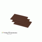 LOT DE 3 - PAQUET DE 25 CARTES SIMPLES POLLEN 70X95MM 210G/M² - CACAO