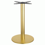 PIED DE TABLE TIFFANY HT 73 CM BASE ET COLONNE RONDES LAITON - S-CAB