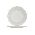 ASSIETTE PLATE RONDE BLANCHE PATINE 28CM - A L'UNITÉ - COSY & TRENDY - EPIS