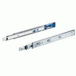 COULISSE À BILLES KA 4532 AVEC SILENT SYSTEM -EN APPLIQUE -35KG -10PAIRES -L300 HETTICH