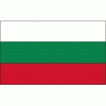 DRAPEAU BULGARIE : DIMENSIONS - 50 X 75 CM