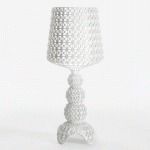 KARTELL LAMPE DE TABLE LED MINI KABUKI, BLANCHE, HAUTEUR 70 CM
