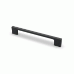 POIGNÉE DE MEUBLE BELLUNO - FINITION NOIR MAT - PAR 4 - 130X9X28MM HETTICH