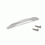 POIGNÉE DE MEUBLE VARNA - PAR 20 - ENTRAXE 160 MM - ZAMAK NICKEL EMUCA