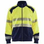 SWEAT ZIPPÉ HAUTE-VISIBILITÉ TAILLE XXL - BLAKLADER
