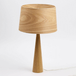 ALUMINOR LAMPE À POSER TOTEM LT EN ASPECT BOIS NATUREL