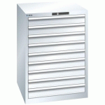 ARMOIRE BLANC PUR 717X725X1000 AVEC 9 TIR. 75KG _ 78.648.110 - LISTA
