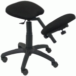 CHAISE DE BUREAU LIÉTOR - NOIR - PIQUERAS Y CRESPO