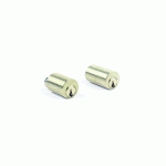 JEU DE CYLINDRE LONGUEUR DE 40MM LAITON POLI POUR SERRURE VEGA FOURNI AVEC 3 CLÉS - JPM - 833740-01-0A