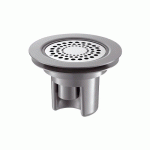 SIPHON SOL SOUPLE AVEC GRILLE INOX DIAMÈTRE 114 MM ET SORTIE INTÉGRÉE DIAMÈTRE 40 MM DELABIE